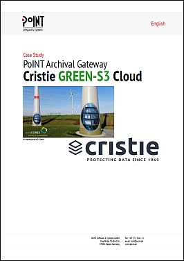 Case Study Cristie GREEN S3-Cloud / PoINT Archival Gateway