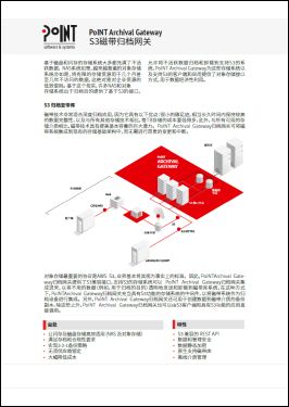 PoINT Archival Gateway - Data Sheet (Chinese)