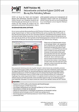 Im Datenblatt zum PoINT Publisher NG stehen Details zur Publishing Software.