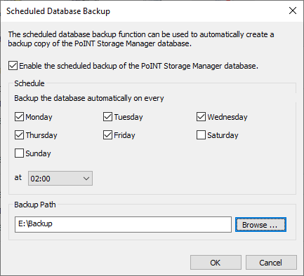 PoINT Storage Manager | Database Recovery & Backup