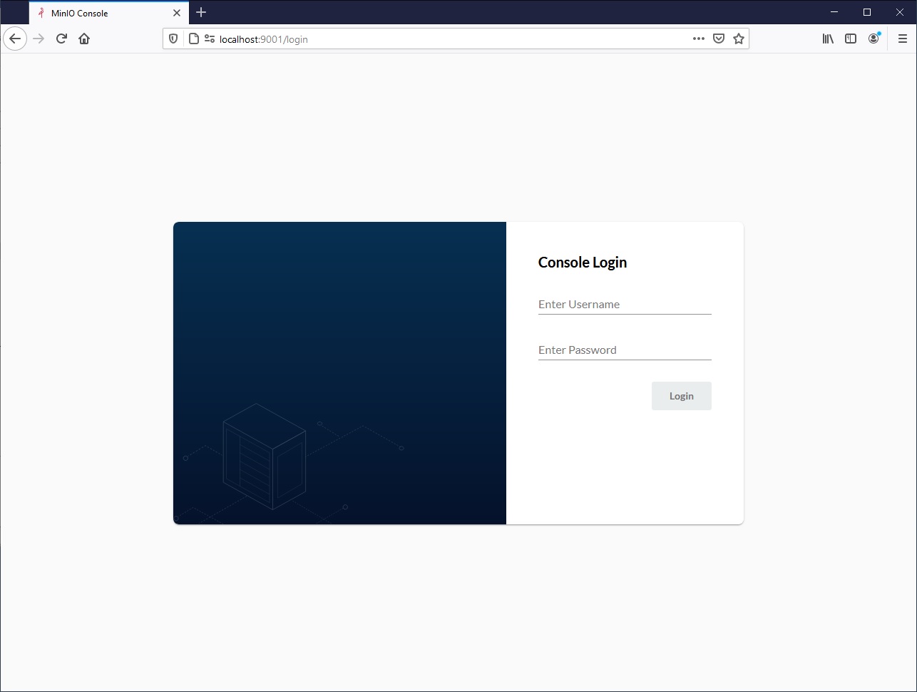 PoINT Storage Manager & MinIO