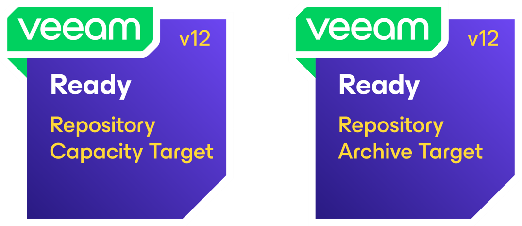 Veeam Ready Repository - Archive Target | Veeam Ready Repository - Capacity Target