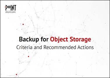 Backup for Object Storage