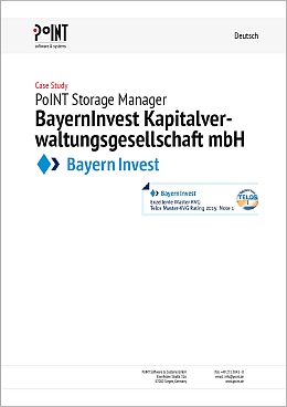 BayernInvest erhält mit unserer Software auch Archive-as-a-Service was in dieser Case Study beschrieben wird.