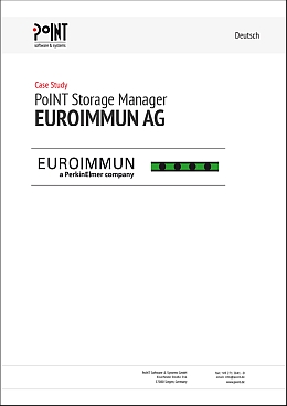 Das ist die Fallstudie zur Zusammenarbeit zwischen der EUROIMMUN AG und PoINT. 