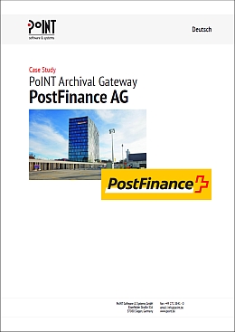 Case Study PostFinance AG