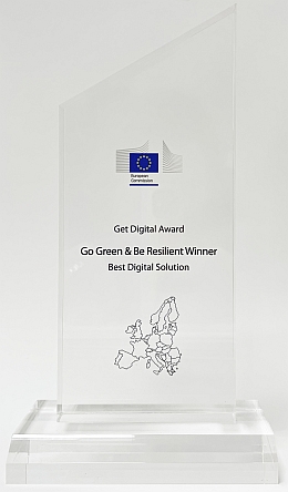 Get Digital Award | Go Green & Be Resilient Winner | Best Digital Solution