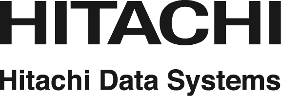 Der Slogan HITACHI Data Systems ergibt das Firmenlogo von Hitachi. 